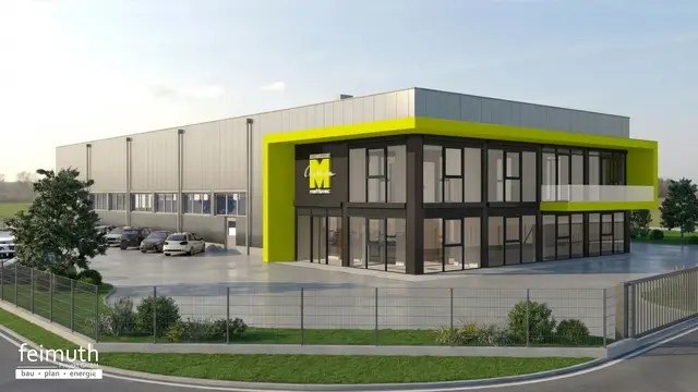 So soll der neue Firmenstandort der I. &amp; H. Mahkovec GmbH in der Gewerbezone St. Andrä aussehen.
 | Foto: Mahkovec/Feimuth Projekt GmbH