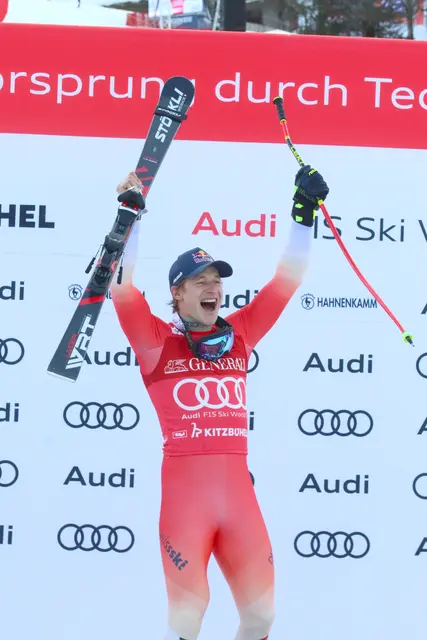 Super-Marco feierte im vergangenen Jahr in Kitzbühel seinen 44. Weltcup-Sieg. Und auch diesmal triumphierte er (im Super-G). | Foto: Gerald Habison
