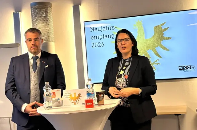 Obm. Hermann Huber, Präsid. Barbara Thaler. | Foto: Nikolaus Kogler