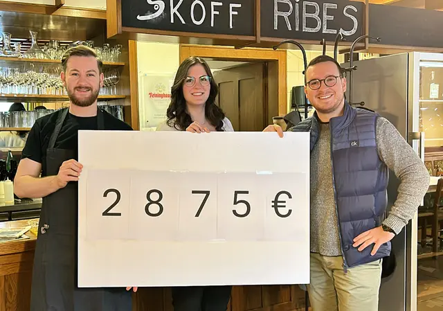 Die große Spendensumme kann sich sehen lassen. | Foto: privat