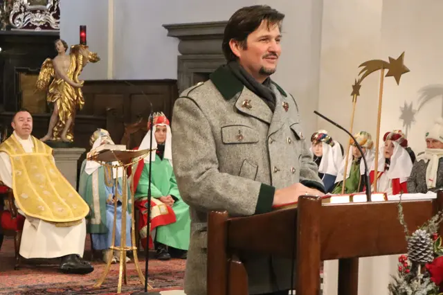 Peter Wallner bedankte sich - das Ergebnis: 23.135 Euro | Foto: Gerhard Langmann