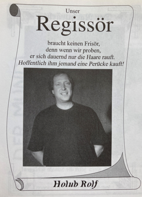 Auch Ex-Grünen-Politiker Rolf Holub war Teil des Veldener Faschings.  | Foto: Veldener Gemeindearchiv Kleewein