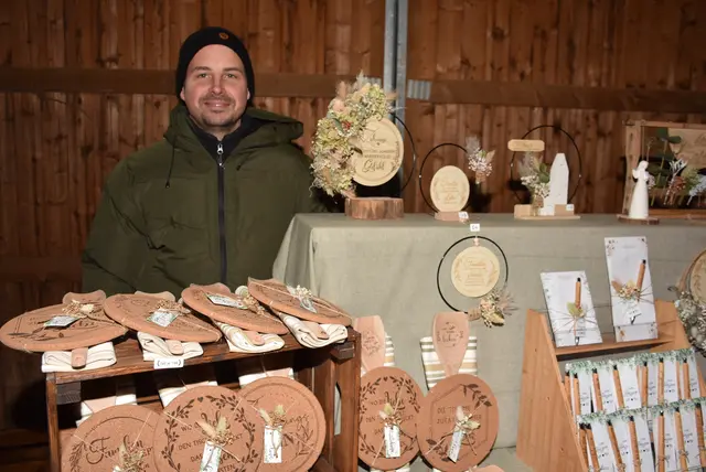 Weihnachtsmarkt am Hacknerhof in Mitterkirchen, Familie Resch.  | Foto: Zinterhof