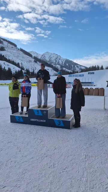 erster Platz in Obertilliach: Skuk Julia | Foto: Langlaufarena Pirkdorf