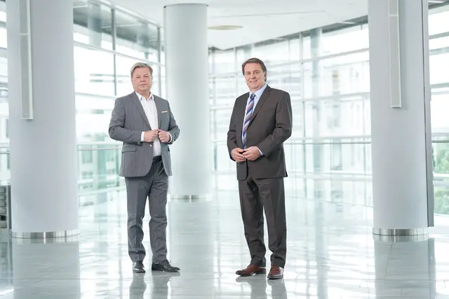 Abgeordneter zum Nationalrat WBNÖ Direktor Harald Servus und WKNÖ Präsident WBNÖ Landesgruppenobmann Wolfgang Ecker sehen im EU-Mercosur-Abkommen wichtige Exportchancen für heimische Betriebe. | Foto: WBNOE/Monihart