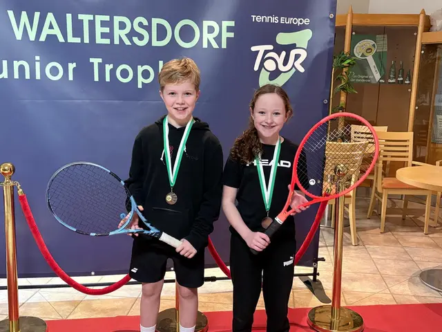 Katharina Zmek und Amy Payr bei ihrem Turnier in Bad Waltersdorf. | Foto: Stoppacher
