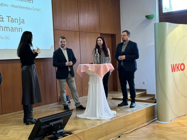 Impulstalk: Christian Prammer mit Tanja und Florian Deutschmann.