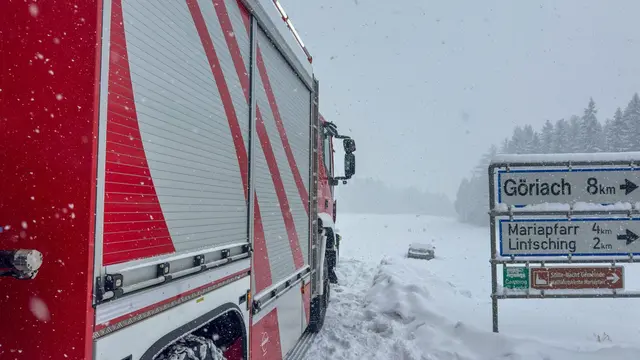 Impression von einem Einsatz der Freiwilligen Feuerwehr (FF) Tamsweg am 9. Jänner 2026. | Foto: BSBÖ OVI Keidel Thomas