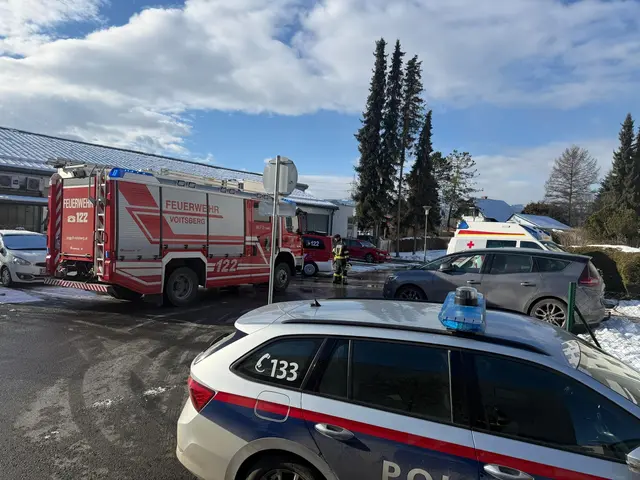 Die FF Voitsberg musste am Donnerstag mit Rettung und Polizei zu zwei Türöffnungen in Voitsberg. | Foto: FF Voitsberg