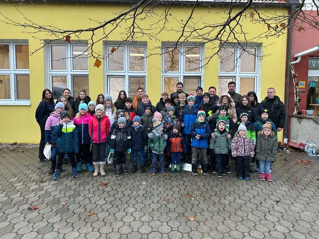 Die beliebte Weihnachtsaktion für Kinder findet jedes Jahr in Unterfrauenhaid statt. | Foto: Thomas Niklos