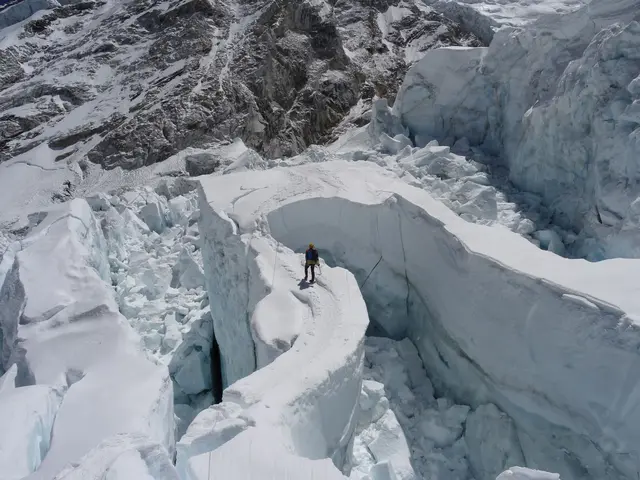 Kumbu Eisfall am Everest im Jahr 2017 | Foto: Privat