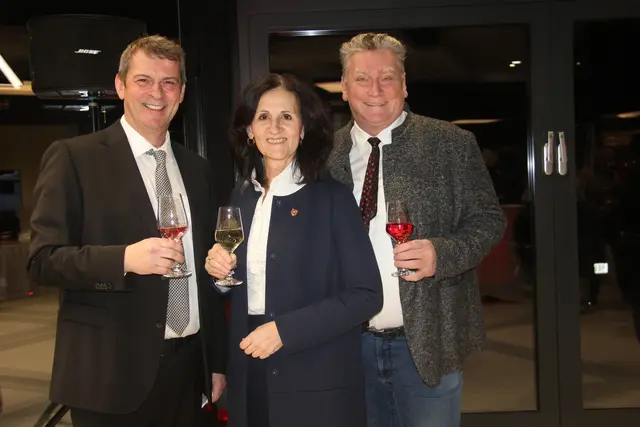 Gerhard Lauer, Marianne Rickl-List mit Gatten. | Foto: Raimund Mold