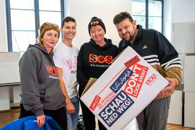 "SOS Balkanroute" sammelt Kleidung für Menschen in Not. | Foto: SoS Balkanroute