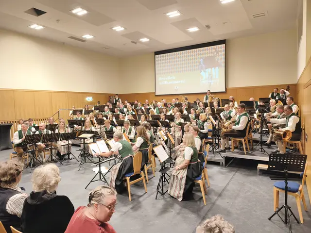 Alles bereit, das Konzert kann beginnen. | Foto: Günther Koch 