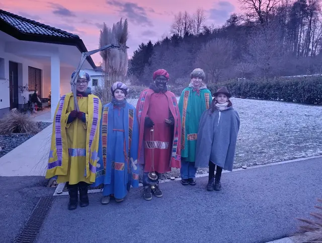 Auch durch Tudersdorf zogen Caspar, Melchior und Balthasar. | Foto: Pfarre Tobaj