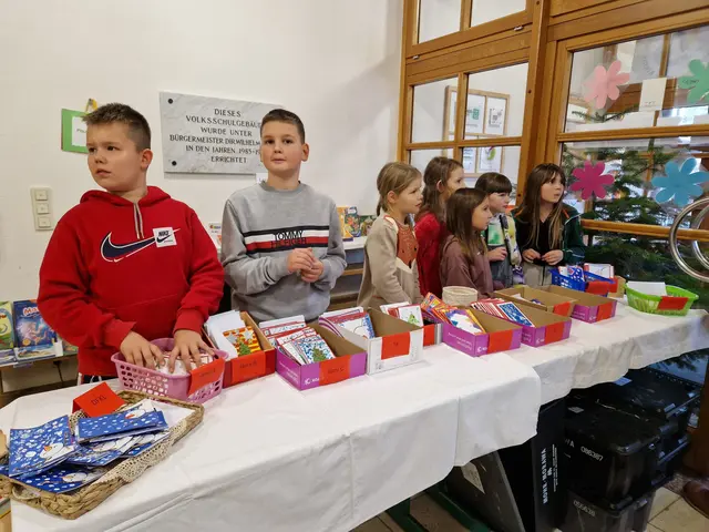 In der Volksschule Kirchdorf wurde auch im Jahr 2025 wieder für einen guten Zweck gesammelt. | Foto: Volksschule Kirchdorf an der Krems