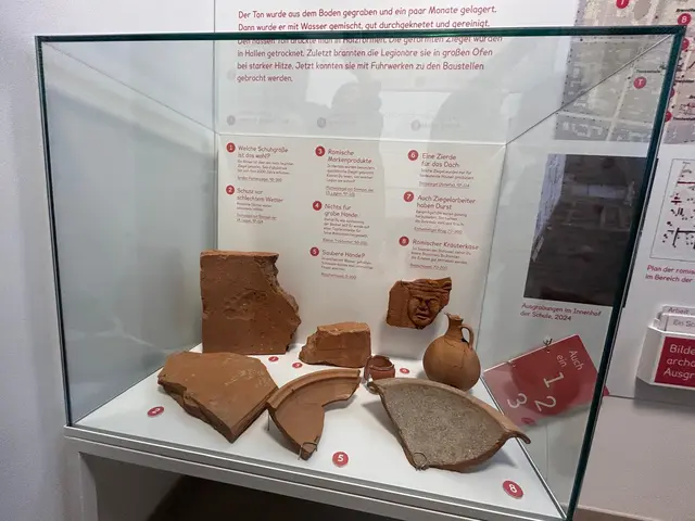 Als besonderes Highlight verfügt die Volksschule jetzt über ein eigenes Museum. Denn während der Arbeiten wurden Fundstücke aus dem Mittelalter und der Antike geborgen.  | Foto: BV17