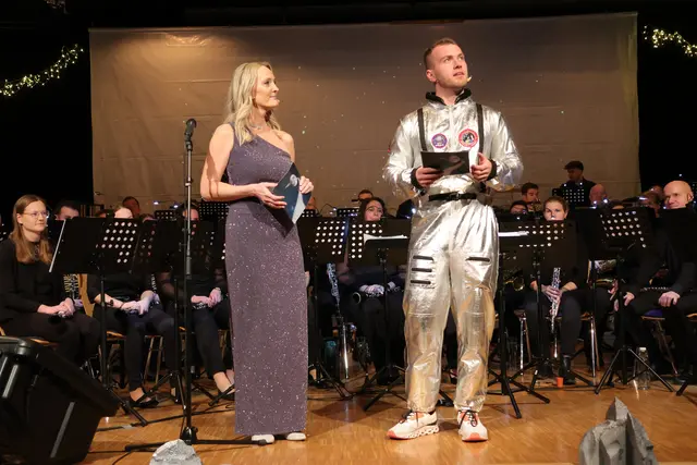 zauberhaftes Moderationsduo Barbara Stadler und Oliver Höglinger | Foto: MV Pfarrkirchen