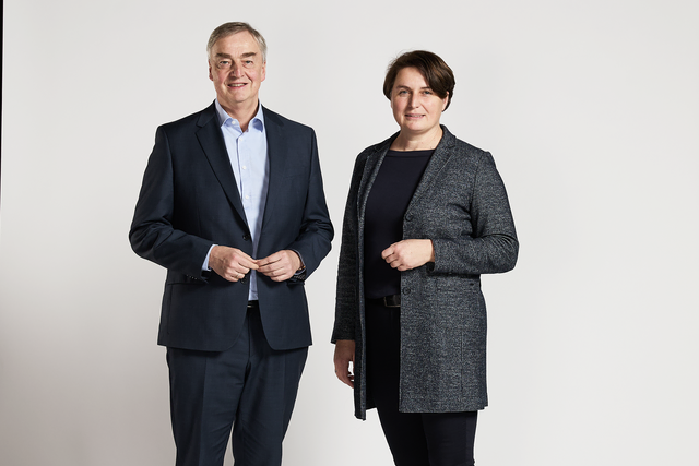 WIFI NÖ-Institutsvorstandsvorsitzender Christian Moser und WIFI NÖ-Institutsleiterin Michaela Vorlaufer. | Foto: Michael Liebert