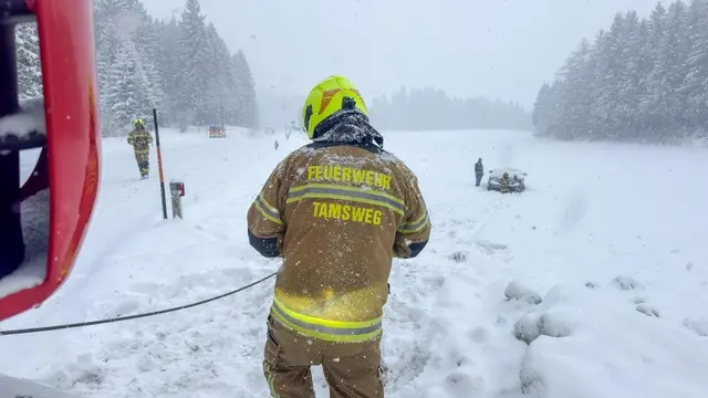 Impression von einem Einsatz der Freiwilligen Feuerwehr (FF) Tamsweg am 9. Jänner 2026. | Foto: BSBÖ OVI Keidel Thomas