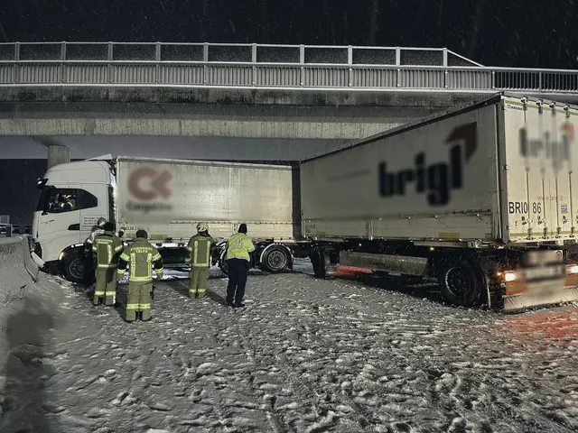 Der 35-Jährige Lenker des LKW erlitt Verletzungen unbestimmten Grades und wurde mit dem Rettungswagen in das Krankenhaus nach Innsbruck eingeliefert.  | Foto: zeitungsfoto.at