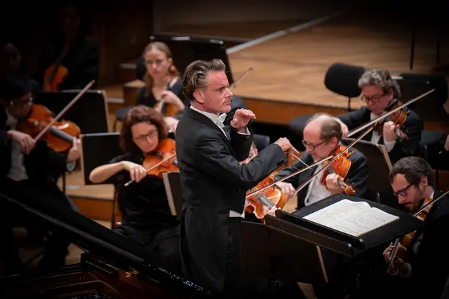 Philippe Jordan beim Dirigat. | Foto: Andrea Humer / Wiener Konzerthaus