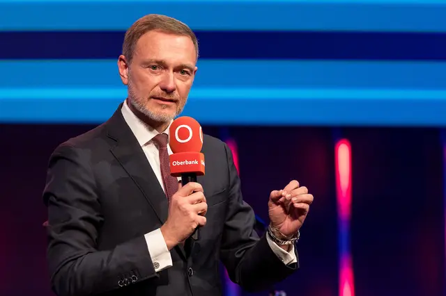 Der frühere FDP-Politiker Christian Lindner war von 2021 bis 2024 deutscher Finanzminister und ist nun als stellvertretender Vorstandsvorsitzender der Autoland AG tätig. Er war Gastredner bei der Business Gala der Oberbank. | Foto: Oberbank