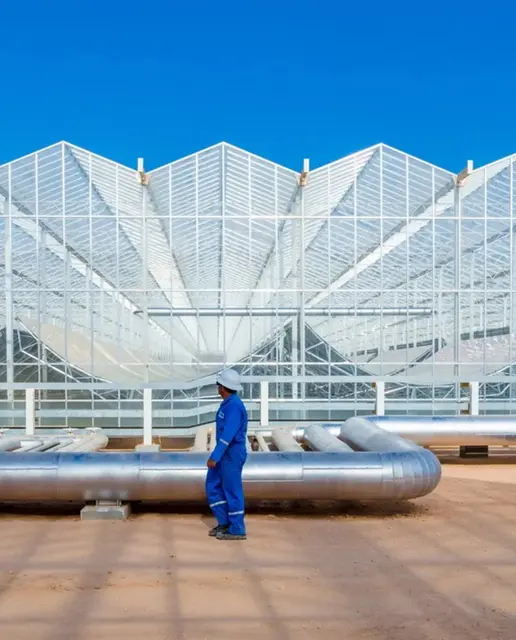 Solar Wärme für Erdölfelder - weniger Methan | Foto: GlassPoint 