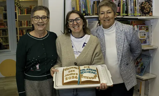 Irina Blümel- Kolck mit Sabine Voith und Eva Blümel | Foto: Markus Achleitner