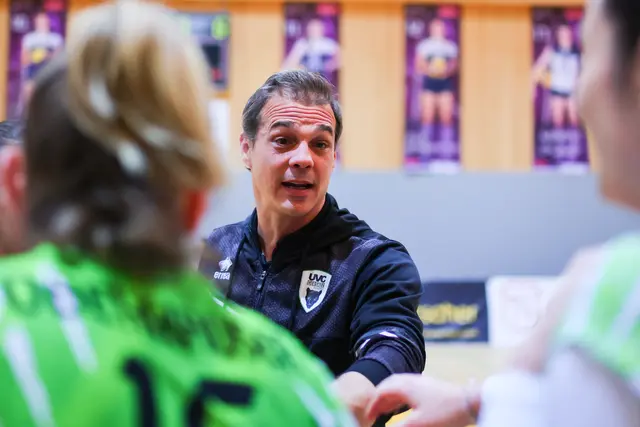UVC-Headcoach Frederich Laure | Foto: GEPA pictures/James Doak