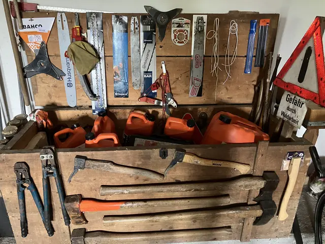 Wer mit Wald und Forstwirtschaft zu tun hat, kennt die Werkzeuge und Geräte. Die 5. Auflage einer IWS-Broschüre klärt Schüler, junge Menschen und Firmenmitarbeiter über Basisbegriffe in der österreichischen Wirtschaft auf. Das Büchlein muss aber angefordert werden.  | Foto: Karl Ettinger