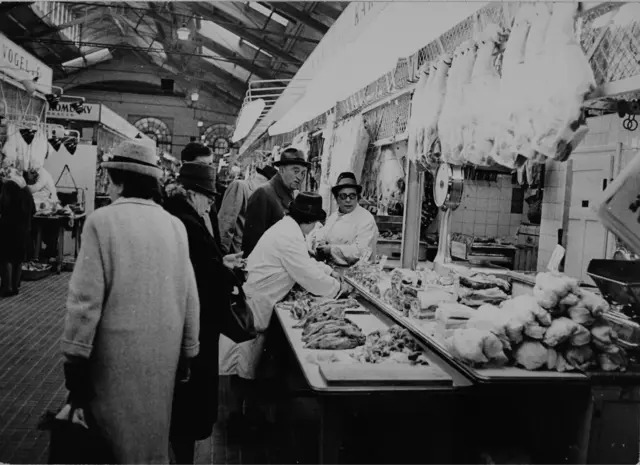 Die Wiener Großmarkthalle 1965. | Foto: APA-Images / brandstaetter images / Votava