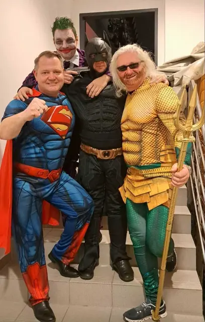 Die Superhelden-Truppe. | Foto: Privat 