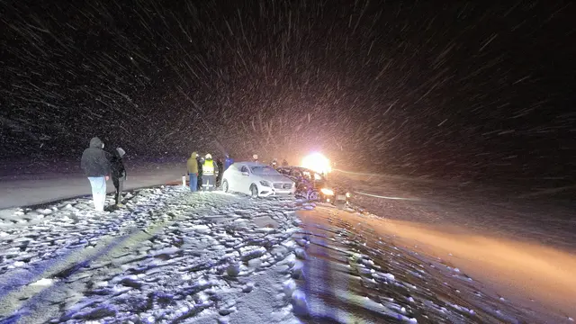 Auf der Straße zwischen Texing und Kettenreith kam es zu einem Unfall mit zwei Pkw. | Foto: DOKU-NÖ
