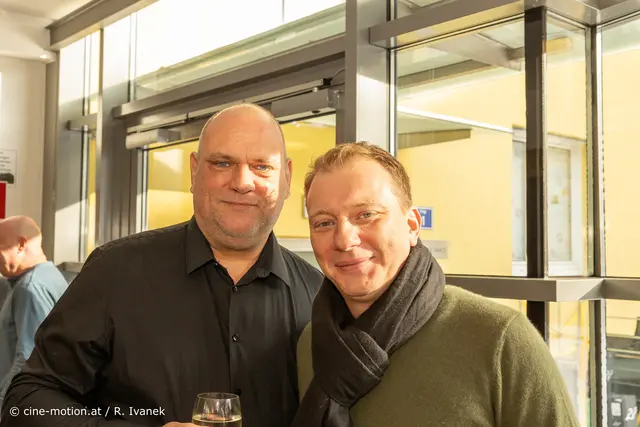 Harald Gölles und Gregor Lodner (vlnr). | Foto: cine-motion.at / R. Ivanek