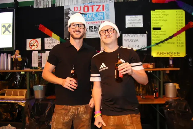 DJ Ötzi-Doppel: Manuel und Lukas.