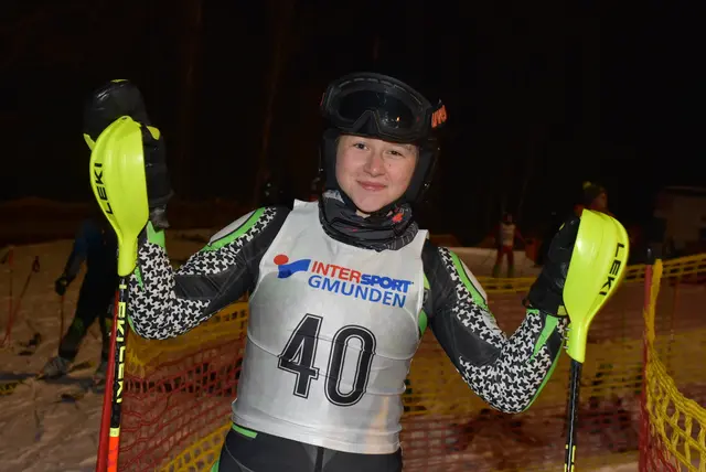 Christina Haider von der SU Dimbach-Pabneukirchen siegte bei beiden Riesentoräufen zum Auftakt des "Strudegau-Cup" in Freistadt. | Foto:   Zinterhof