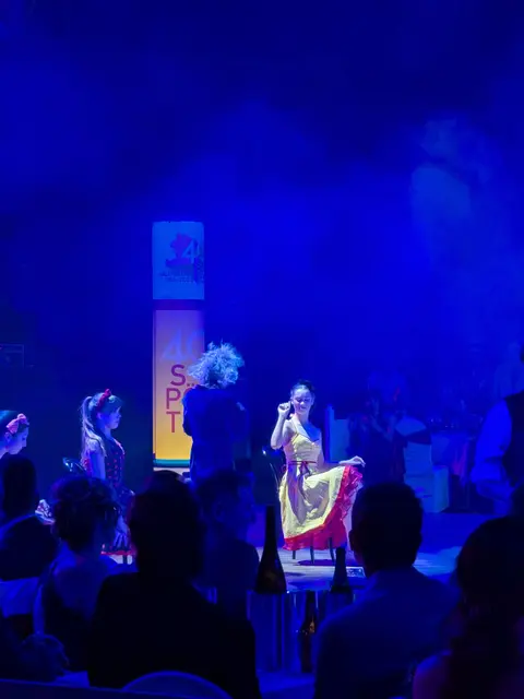 Mitternachtseinlage "Küss die Hand schöne Frau" | Foto: Michael Berger