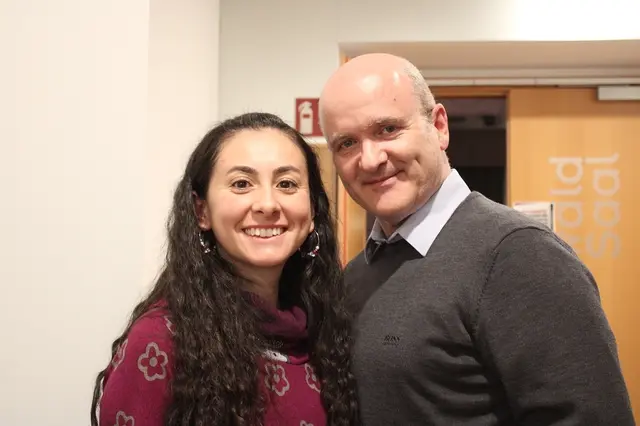 Guter Laune zeigten sich Norbert und Alejandra