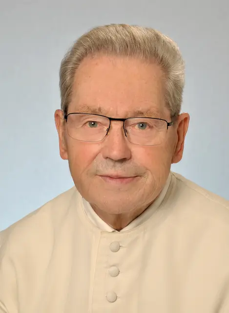 Pfarrer Augustin wirkt seit 53 Jahren in Ulrichsberg. Er ist Ehrenringträger und Ehrenbürger der Gemeinde Ulrichsberg.  | Foto: Stift Schlägl