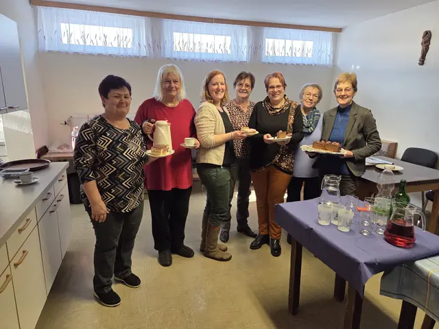 Eva Dorninger, Helene Kleebinder, Andrea Schramm, Eva Schrattenholzer, Michaela Rinnerbauer, Anneliese Wilhelm, Manuela Kerndler | Foto: Pfarre Oberwölbling