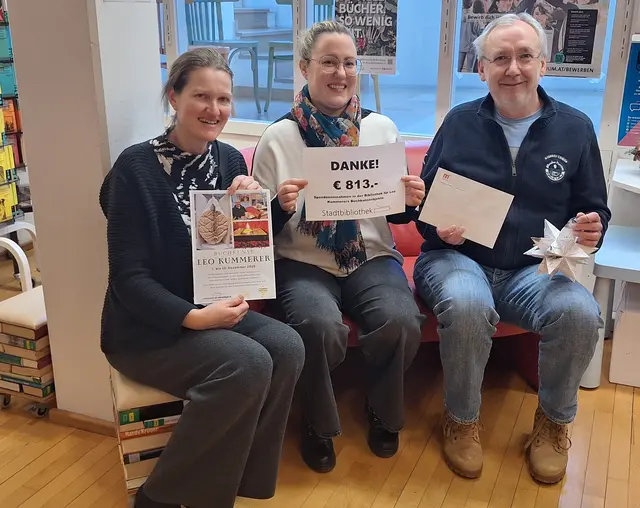  813 Euro spendete Leo Kummerer an das Frauenhaus.  | Foto: Foto: Frauenhaus