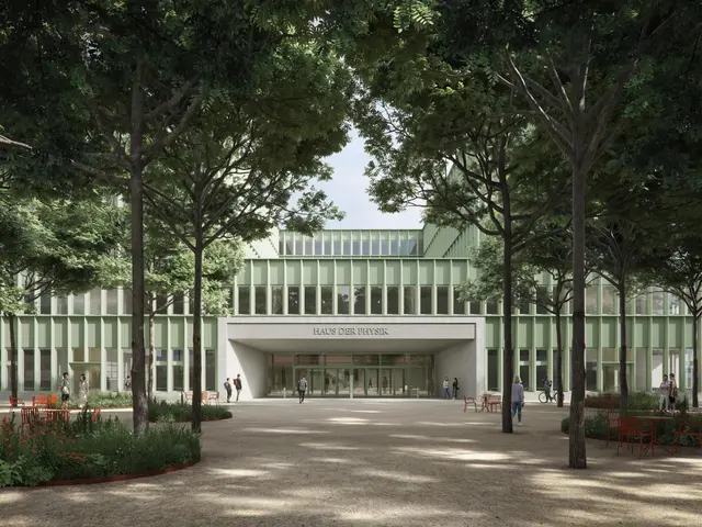 Rund 850 Studierende und 500 Mitarbeiterinnen und Mitarbeiter werden im Haus der Physik arbeiten und lernen. | Foto: Filippo Bolognese Images