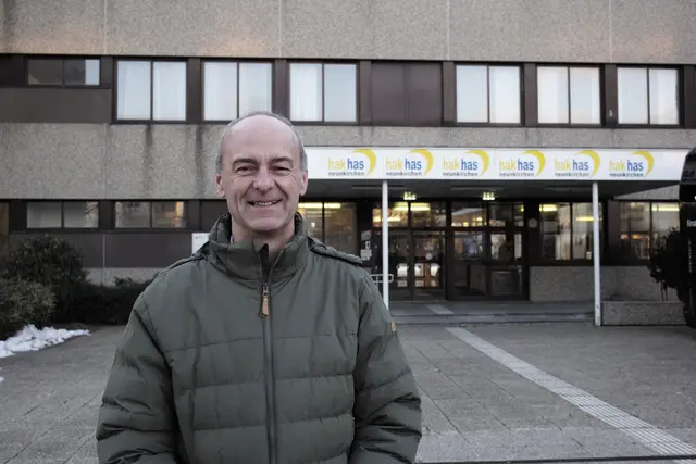 HAK-Direktor Martin Pichlbauer. | Foto: Santrucek