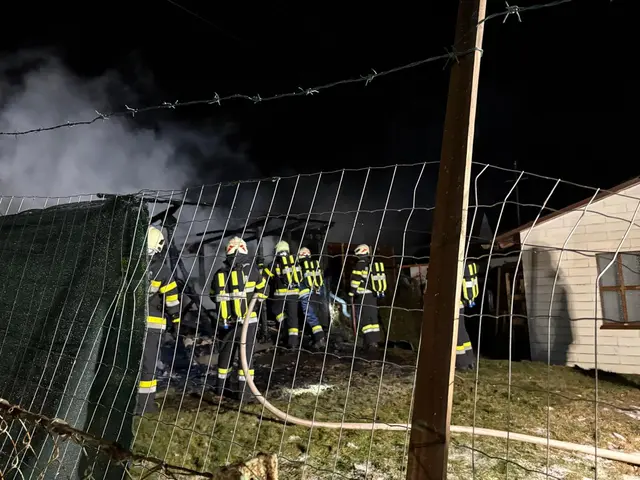 Die Helfer bei der Arbeit. | Foto: FF Unzmarkt
