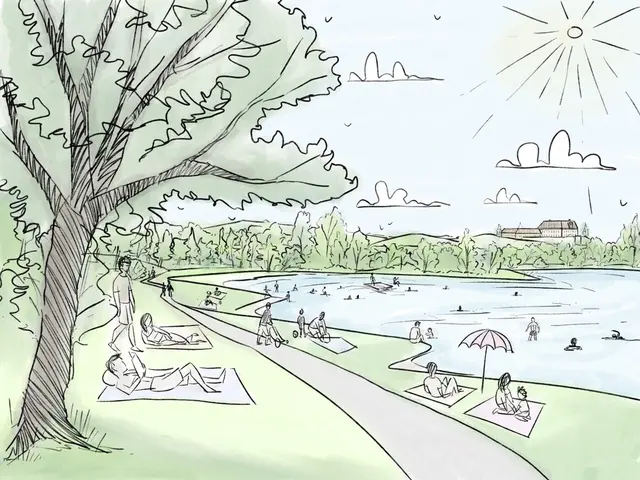 So könnte der See am Ende aussehen: Mit Blick auf die Osterburg. | Foto: M. Zog