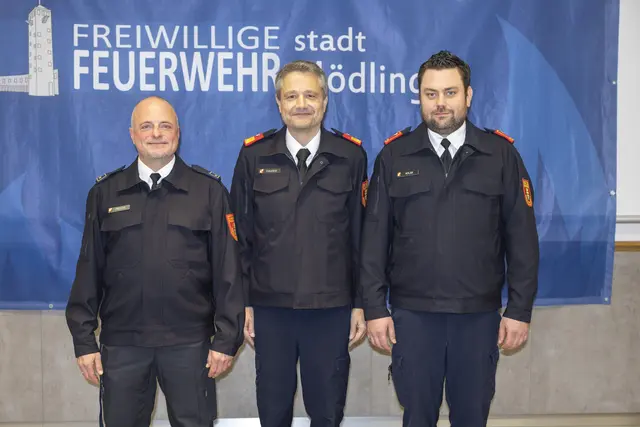 Bei der Mödlinger Feuerwehr fanden die Kommandowahlen statt. | Foto: ffmoedling.at