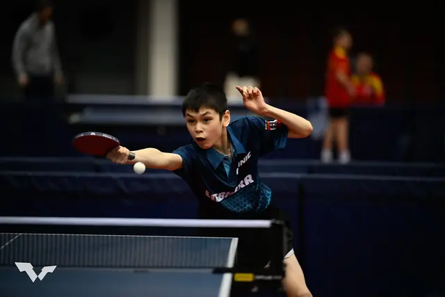 Louis Fegerl, Nummer 4 der U13-Weltrangliste, holte Gold.  | Foto: WTT