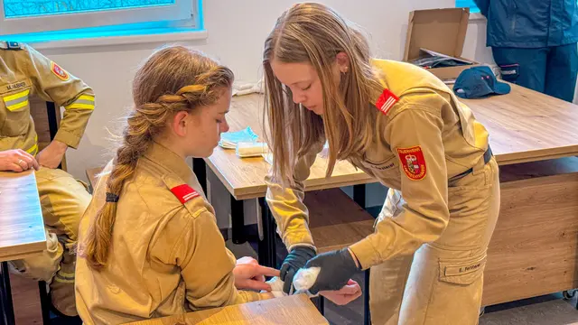 An insgesamt fünf Stationen zeigten die Jugendlichen ihr Können. | Foto: BSBÖA Bezirk Flachgau, OVI Hasenschwandtner