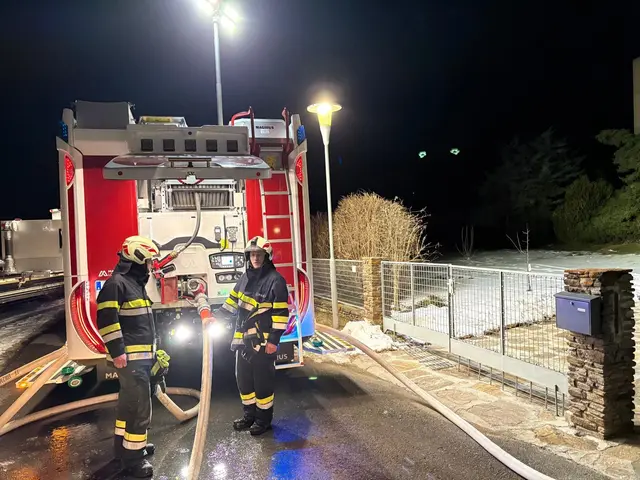 Drei Feuerwehren waren im Einsatz. | Foto: FF Unzmarkt